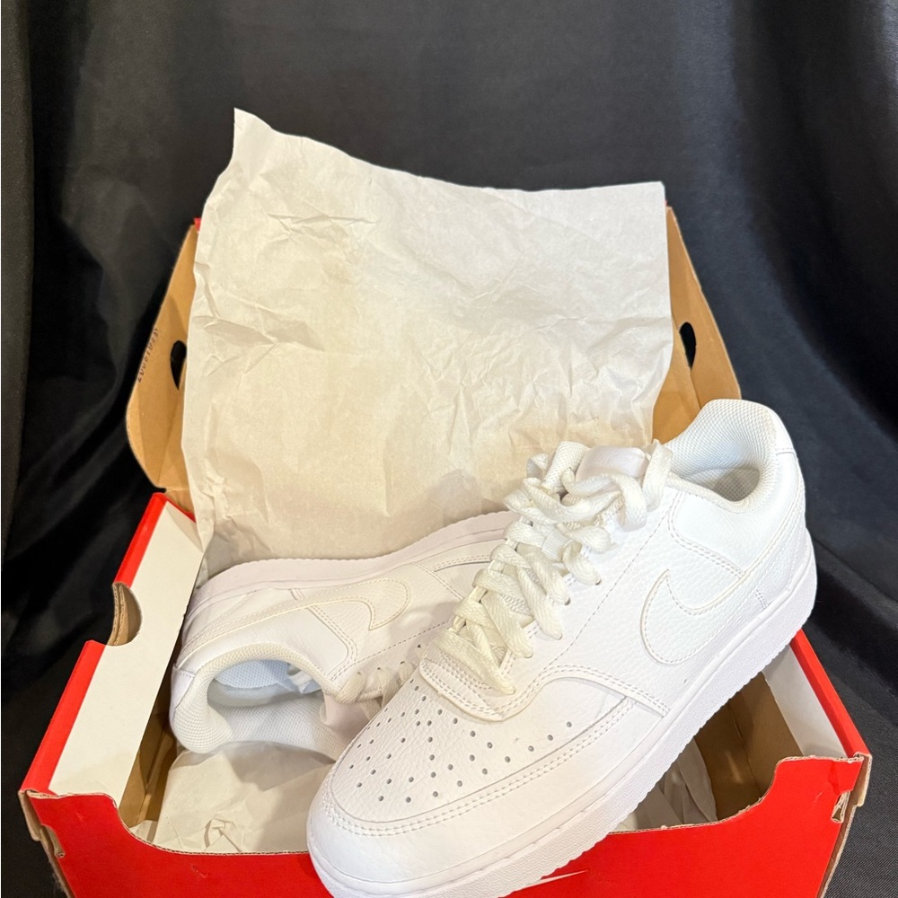 Nike Men's All-White Sneakers